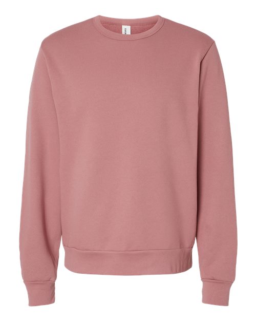 BELLA + CANVAS Unisex Sponge Fleece Classic Crewneck Sweatshirt 3911