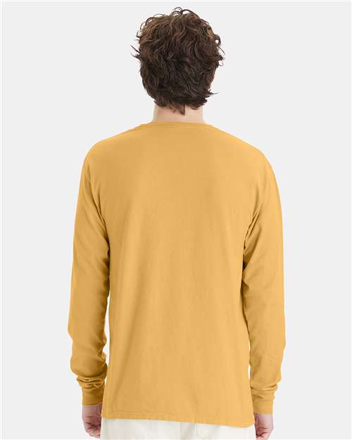 ComfortWash by Hanes Unisex Garment-Dyed Long Sleeve T-Shirt GDH200