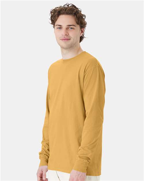 ComfortWash by Hanes Unisex Garment-Dyed Long Sleeve T-Shirt GDH200