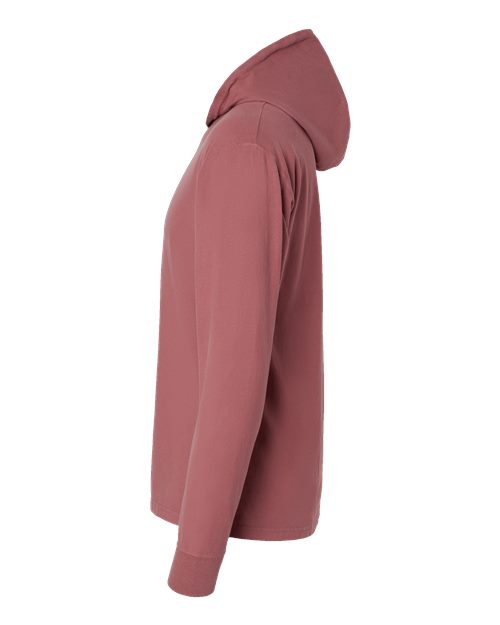ComfortWash by Hanes Unisex Garment-Dyed Jersey Hooded Long Sleeve T-Shirt GDH280