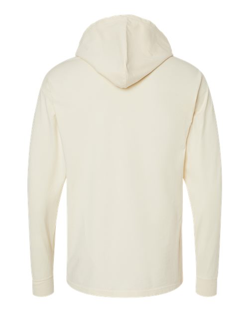 ComfortWash by Hanes Unisex Garment-Dyed Jersey Hooded Long Sleeve T-Shirt GDH280