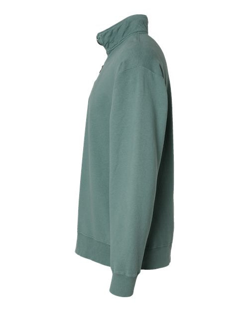 ComfortWash by Hanes Unisex Garment-Dyed Quarter-Zip Sweatshirt GDH425
