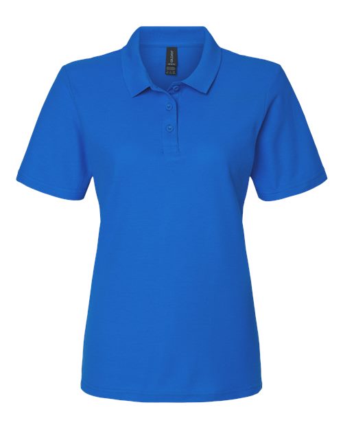 Gildan Women's Softstyle® Pique Polo 64800L