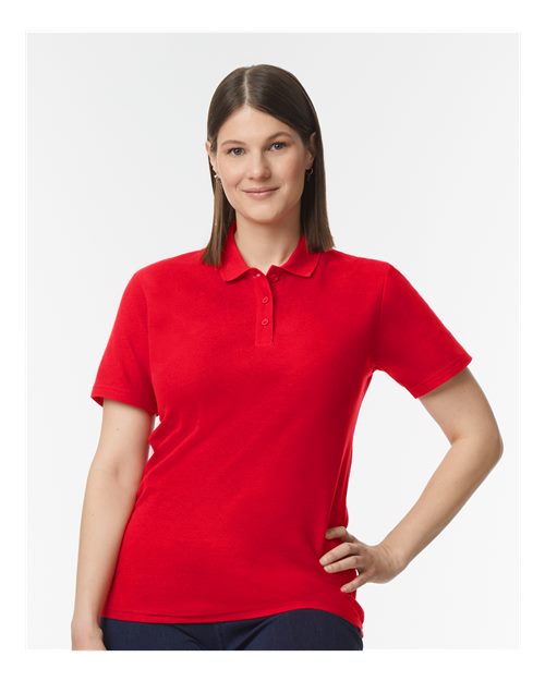 Gildan Women's Softstyle® Pique Polo 64800L