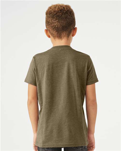 BELLA + CANVAS Youth CVC Jersey Tee 3001YCVC