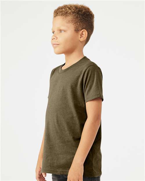 BELLA + CANVAS Youth CVC Jersey Tee 3001YCVC
