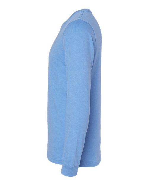 BELLA + CANVAS Heather CVC Long Sleeve Tee 3501CVC