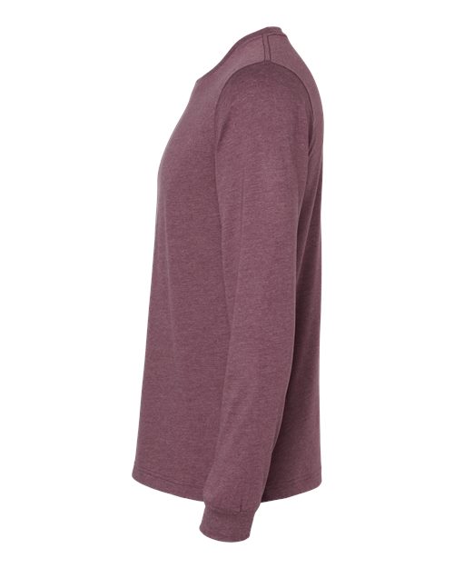 BELLA + CANVAS Heather CVC Long Sleeve Tee 3501CVC