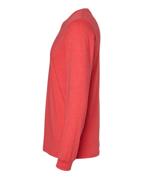 BELLA + CANVAS Heather CVC Long Sleeve Tee 3501CVC