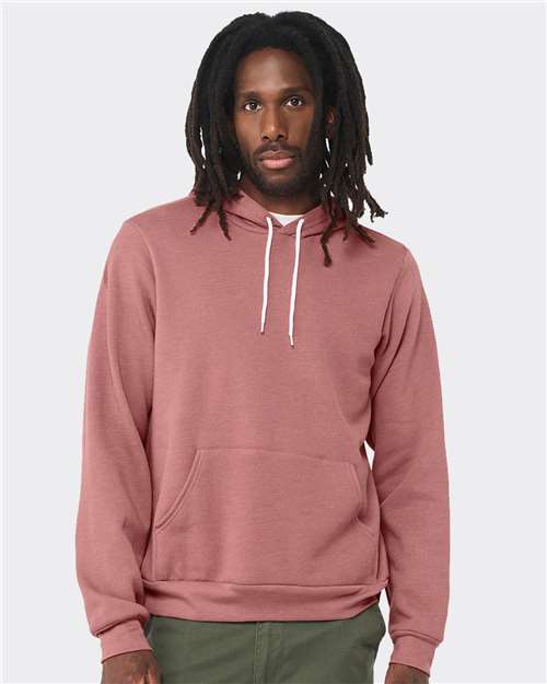BELLA + CANVAS Unisex Sponge Fleece Hoodie Sweatshirt 3719