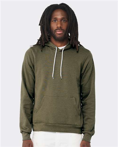 BELLA + CANVAS Unisex Sponge Fleece Hoodie Sweatshirt 3719