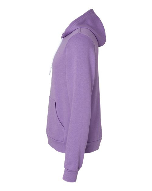 BELLA + CANVAS Unisex Sponge Fleece Hoodie Sweatshirt 3719