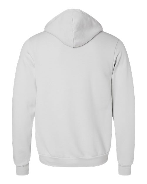 BELLA + CANVAS Unisex Sponge Fleece Full-Zip Hoodie Sweatshirt 3739