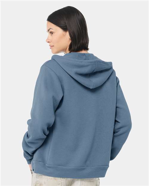 BELLA + CANVAS Unisex Sponge Fleece Full-Zip Hoodie Sweatshirt 3739