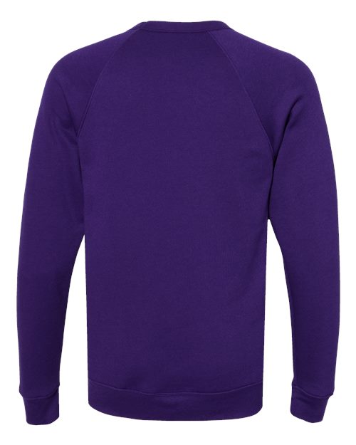 BELLA + CANVAS Unisex Sponge Fleece Raglan Crewneck Sweatshirt 3901