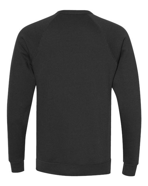 BELLA + CANVAS Unisex Sponge Fleece Raglan Crewneck Sweatshirt 3901