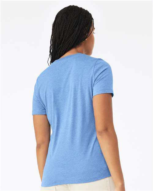 BELLA + CANVAS Women’s Relaxed Fit Heather CVC Tee 6400CVC