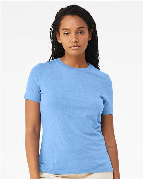 BELLA + CANVAS Women’s Relaxed Fit Heather CVC Tee 6400CVC