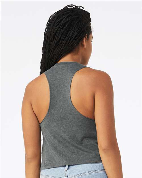 BELLA + CANVAS Women's Racerback Crop Tank 6682