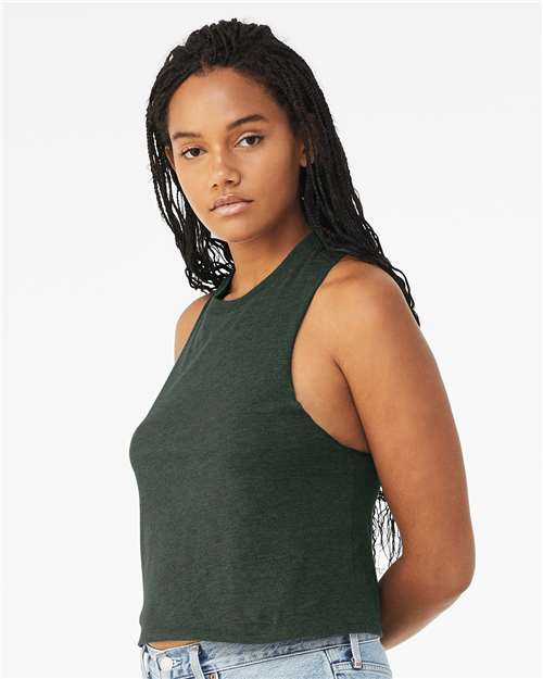 BELLA + CANVAS Women's Racerback Crop Tank 6682
