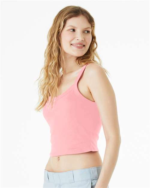 BELLA + CANVAS Women's Micro Rib Spaghetti Strap Tank 1012