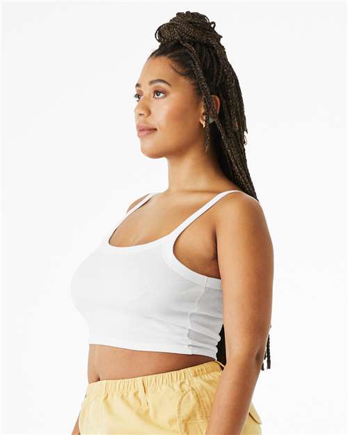 BELLA + CANVAS Women's Micro Rib Spaghetti Strap Tank 1012