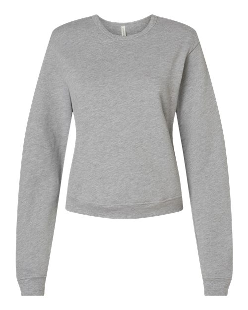BELLA + CANVAS Women's Sponge Fleece Crewneck Sweatshirt 7511
