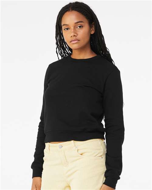 BELLA + CANVAS Women's Sponge Fleece Crewneck Sweatshirt 7511