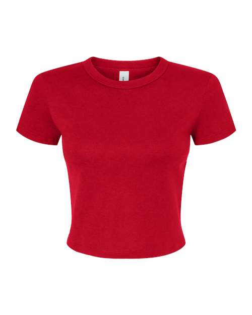 BELLA + CANVAS Women's Micro Rib Baby Tee 1010