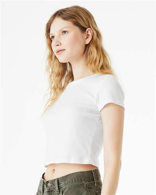 BELLA + CANVAS Women's Micro Rib Baby Tee 1010