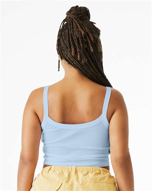 BELLA + CANVAS Women's Micro Rib Spaghetti Strap Tank 1012