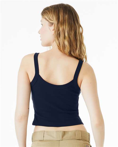 BELLA + CANVAS Women's Micro Rib Spaghetti Strap Tank 1012