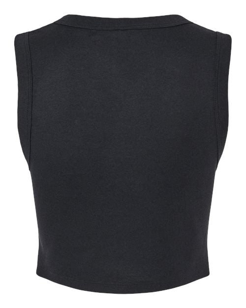 BELLA + CANVAS Women's Micro Rib Muscle Crop Tank 1013