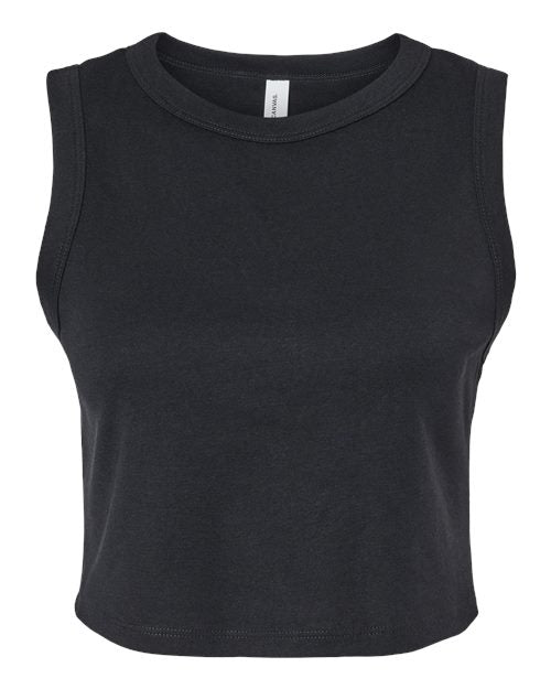 BELLA + CANVAS Women's Micro Rib Muscle Crop Tank 1013