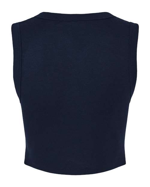 BELLA + CANVAS Women's Micro Rib Muscle Crop Tank 1013