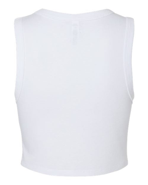 BELLA + CANVAS Women's Micro Rib Muscle Crop Tank 1013