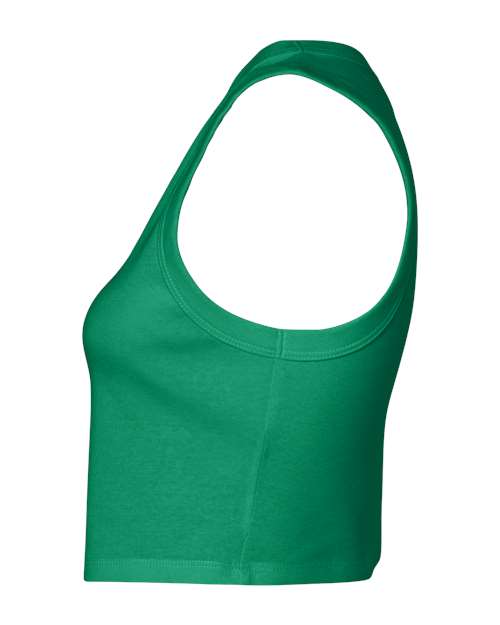 BELLA + CANVAS Women's Micro Rib Muscle Crop Tank 1013