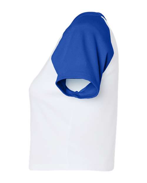 BELLA + CANVAS Women's Micro Rib Raglan Baby Tee 1201