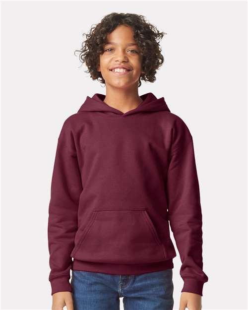 Gildan Youth Softstyle® Midweight Hooded Sweatshirt SF500B
