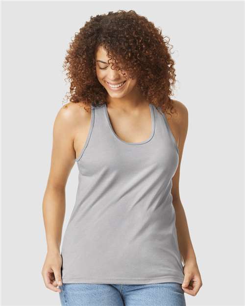 Gildan Women's Softstyle® CVC Racerback Tank Top 64220LCVC