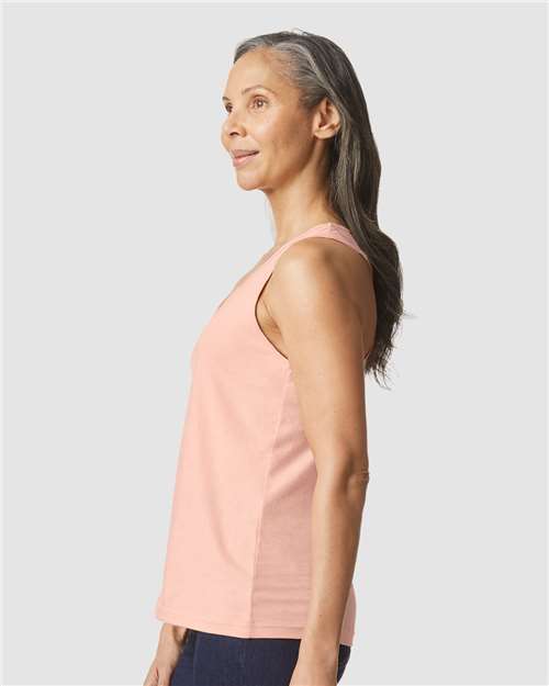 Gildan Women's Softstyle® CVC Racerback Tank Top 64220LCVC