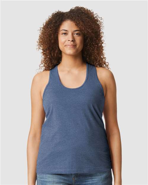 Gildan Women's Softstyle® CVC Racerback Tank Top 64220LCVC