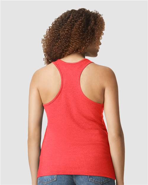 Gildan Women's Softstyle® CVC Racerback Tank Top 64220LCVC