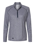 Adidas Women's Space Dyed Quarter-Zip Pullover A594