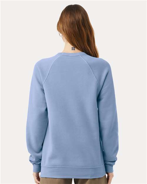BELLA + CANVAS Unisex Sponge Fleece Raglan Crewneck Sweatshirt 3901
