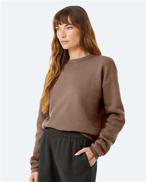 BELLA + CANVAS Unisex Sponge Fleece Drop Shoulder Crewneck Sweatshirt 3945