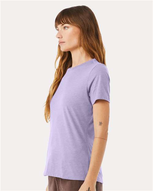 BELLA + CANVAS Women’s Relaxed Fit Heather CVC Tee 6400CVC