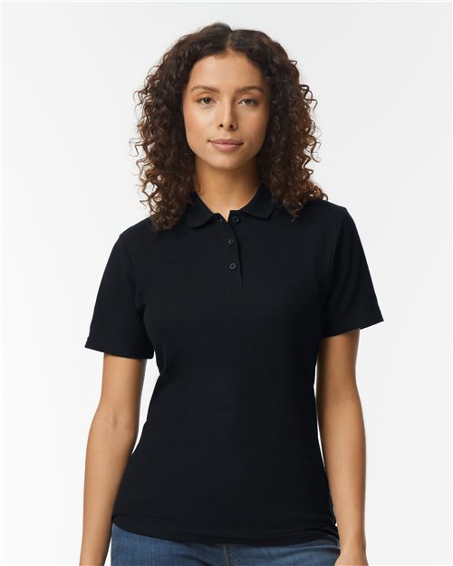 Gildan Women's Softstyle® Pique Polo 64800L