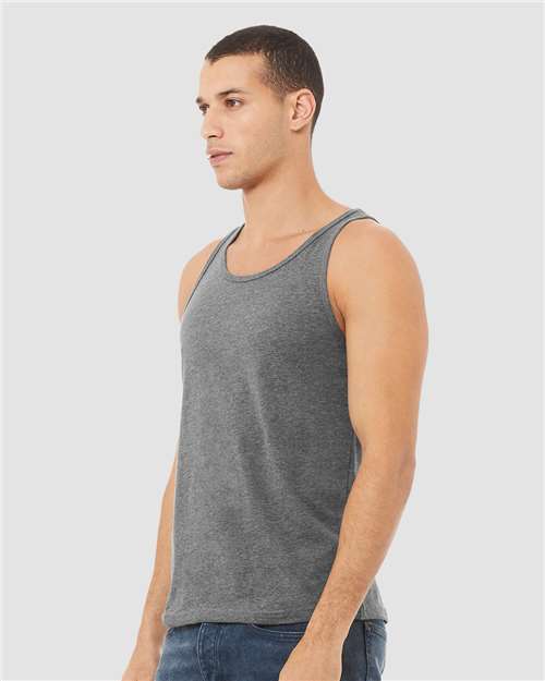BELLA + CANVAS Unisex Heather CVC Tank 3480CVC