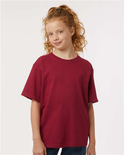M&O Youth Gold Soft Touch T-Shirt 4850